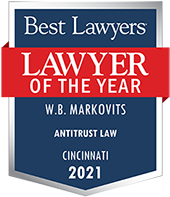 Best Lawyers | Lawyer of The Year | W.B. Markovits | Antitrust Law | Cincinnati | 2021