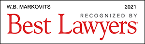 W.B. Markovits | Recognized By Best Lawyers | 2021