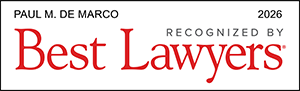Recognized by Best Lawyers | Paul M. De Marco | 2026